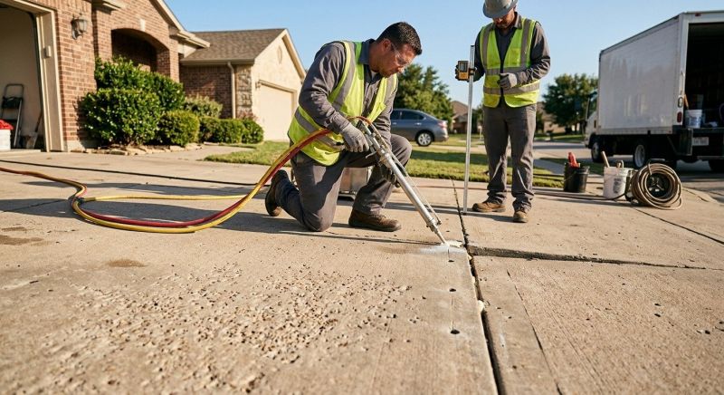 Concrete Settlement Repair in Denver, CO
