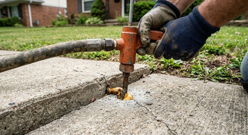 Concrete Slab Jacking in Denver, CO