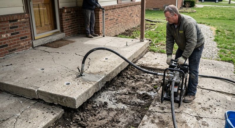 Driveway Raising in West Des Moines, IA