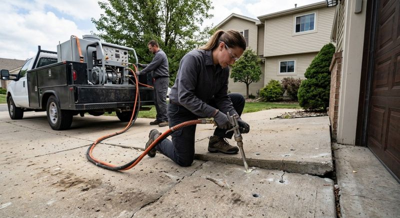 Garage Settling Repair in Corpus Christi, TX