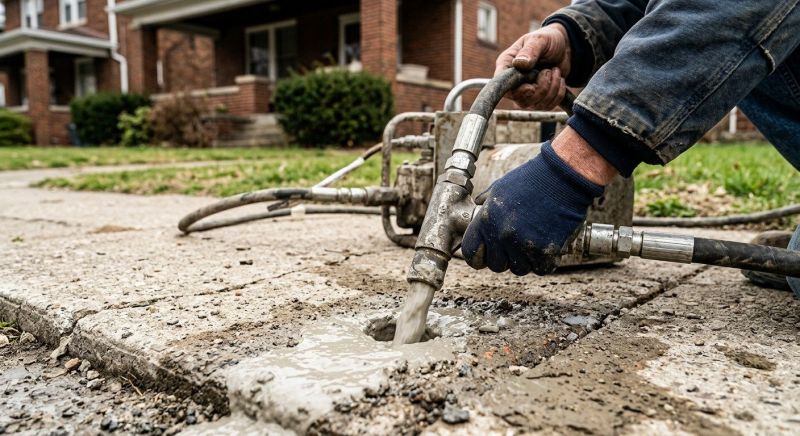 Sidewalk Leveling in San Antonio, TX