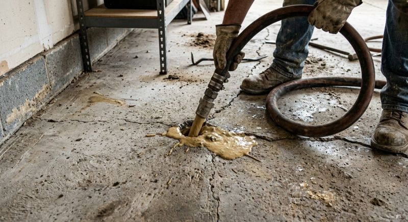 Sunken Driveway Lifting in Corpus Christi, TX